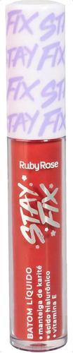 Batom Líquido Matte Stay Fix Ruby Rose