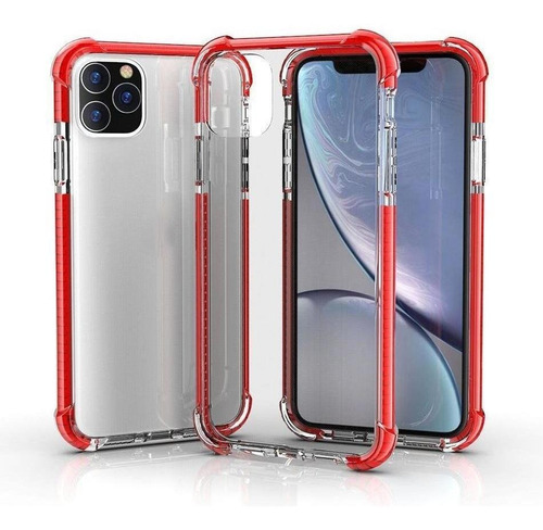 Imagen 4 de 8 de Funda Gruesa Para iPhone Rigido Uso Rudo Protector Acrigel