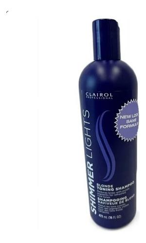 Shampoo Shimmer  Matizador Azul Violeta Morado Platina 473ml