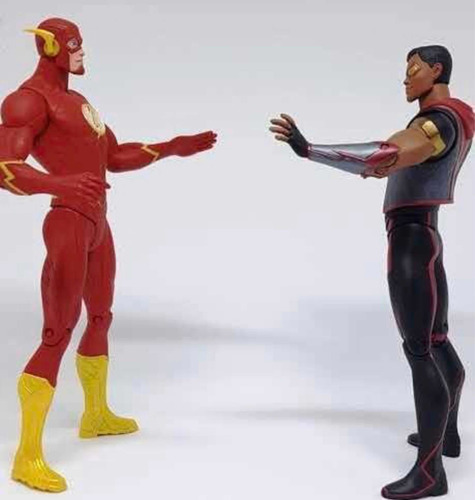 Two-pack The Flash & Vibe Dc Comics Justice League Sellado (Reacondicionado)