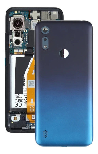 Tapa Trasera Compatible Con Motorola Moto E6i Ajus Perfecto
