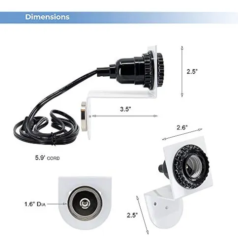 Bombilla De Luz Germicida De Ozono Ultravioleta Con Una Base