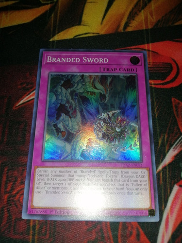 Branded Sword Yu-gi-oh! Original Konami