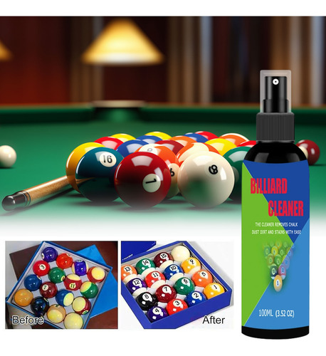 Limpiador De Bolas De Billar Pulidor Restorer Billiards Ball