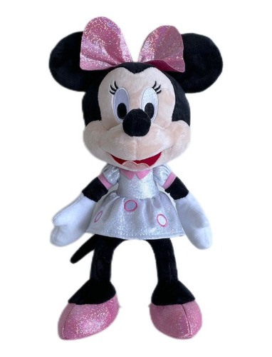 Peluche Minnie Mouse 30 Cm Edicion Disney 100 Años