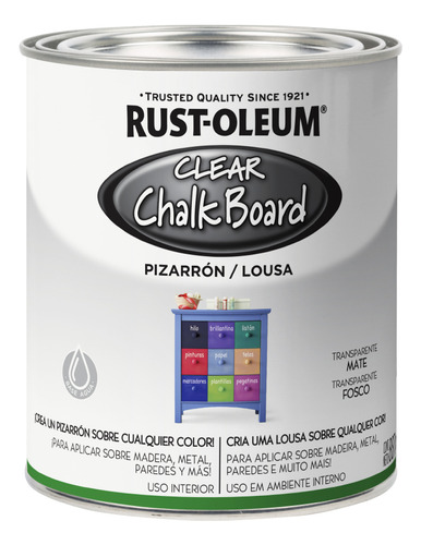 Pintura Efecto Pizarrón Specialty Chalkboard Lata 887 Ml