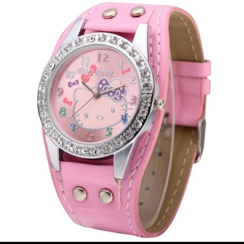 Relógio Feminino Pulso Hello Kitty Infantil Criança Adulto