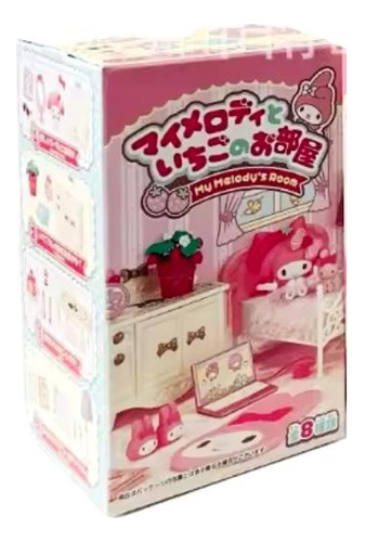 Mystery Box Figura Muebles Mini My Melody's Room 1 Al Azar