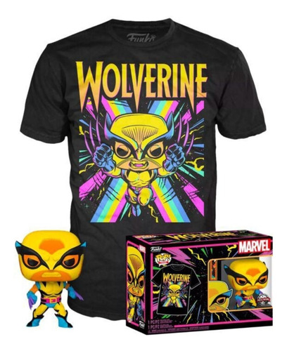 Funko Box Wolverine Blacklight Marvel X Men