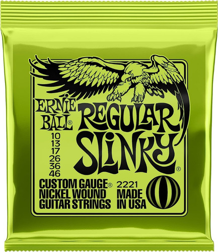 Cuerdas Para Guitarra Eléctrica Marca Ernie Ball (juego)