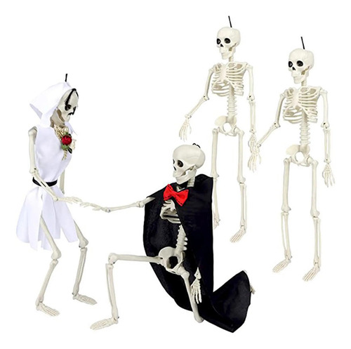 Decoración De Halloween Para Colgar Calaveras De Novios Y No