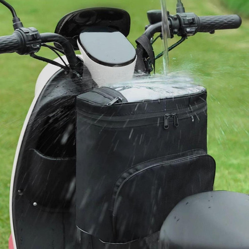 Bolsa De Almacenamiento Delantera Para Scooter, Tela Oxford