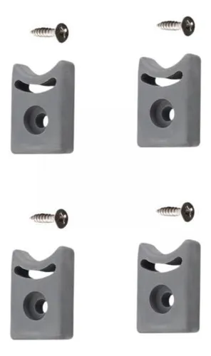 comprar 4 X 4x Topes De Puerta Polea Para Puerta De Ducha Topes De