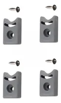 Comprar 4 X 4x Topes De Puerta Polea Para Puerta De Ducha Topes De
