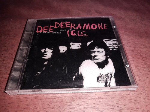 Dee Dee Ramone I Hate Freaks Like You Cd C/bonus Flyer Show