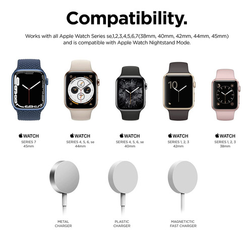 Elago W5 - Soporte Para Apple Watch Series 4, Series 3, Seri