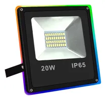 Comprar Reflector Led 20w Rgb 16 Colores Control Remoto Exterior