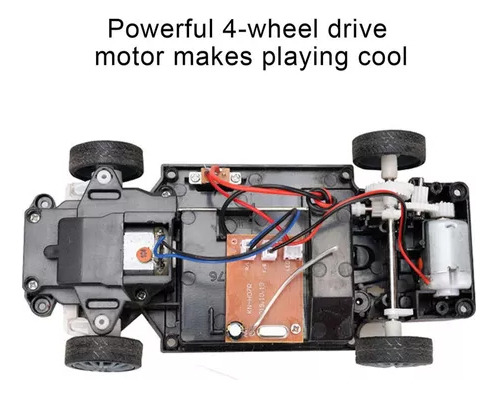 Coche De Control Remoto Recargable Para Niños 1:24