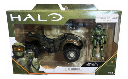 Halo New World Of Halo Master Chief Con Mongoose