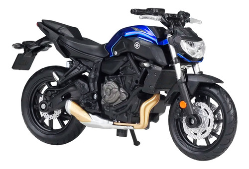 Yamaha Mt07 2018 A Escala 1/18 De Colección Motocicleta