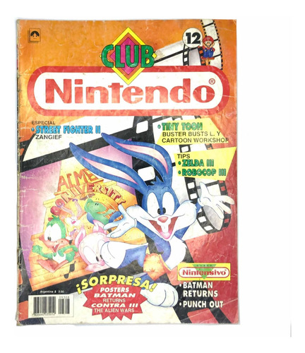 Revista Club Nintendo Número #12 1993