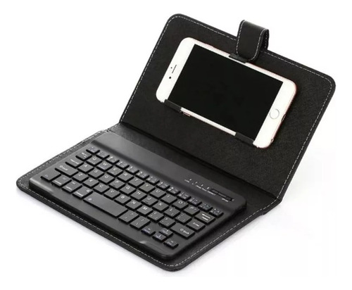 Funda De Teclado Bluetooth Para Teléfonos Móviles De 4.5 A 6