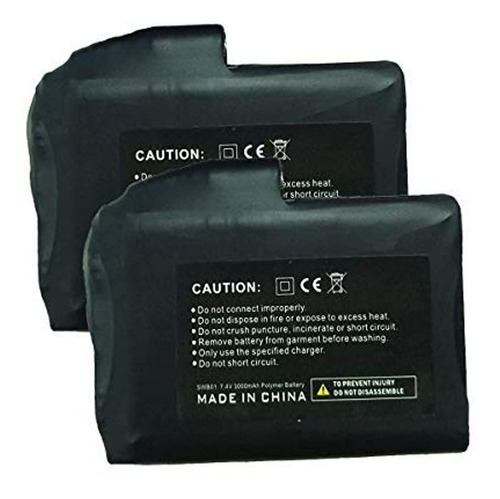 Paquete De Baterías Recargables De Polímero De Litio De 7.4v