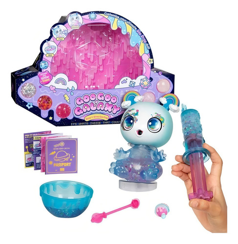 Muñeca Goo Goo Galaxy Bebe Drop Deluxe Crea Slime Famosa