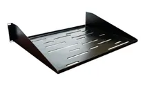 Comprar Bandejas De Racks Clásica 2u 19x12 Negro Metalnet Ventilada 