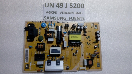 Fuente Samsung Un 49 J 5200 