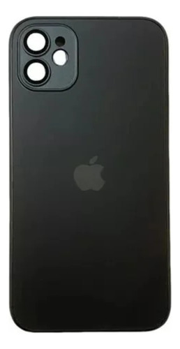 Capa Glass Case Capinha Vidro Para iPhone 12 Proteção Câmera