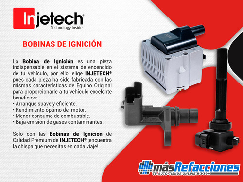 Juego 6 Bobinas Mazda 6 V6 3.0l De 2003 A 2008 Injetech