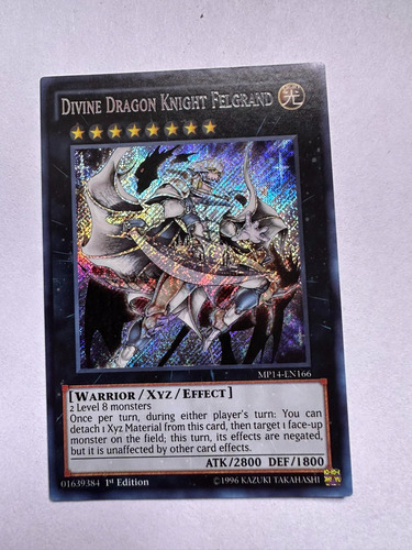 Divine Dragon Knight Felgrand Secret Yugioh