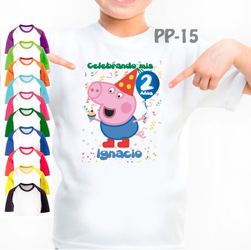 Franela Peppa Pig George