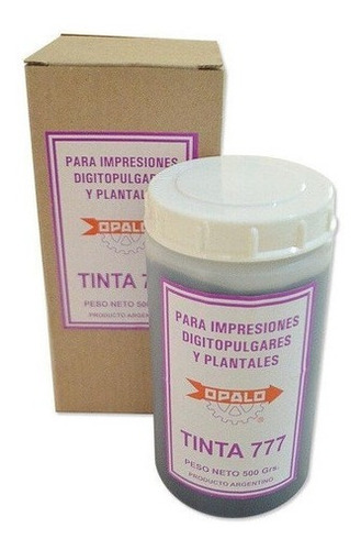 Tinta Opalo Impresiones Digitopulgares Y Plantales 500gr