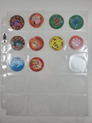 Colección De Tazos Pokémon 3 Sin Sticker 88/88 Piezas (Usado)
