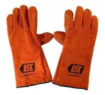 Comprar Guantes Soldador Largo Reforzado Lusqtoff   Descarne Kevlar