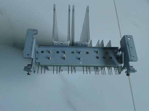 Aiwa Nsx-f12 Dissipadora Com Transistores Saidas