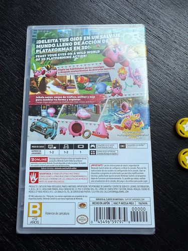 Kirby Forgotten Land Nintendo Switch Sellado Original (Usado)