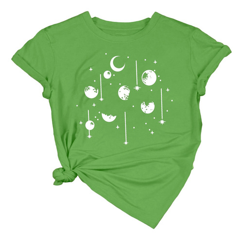 T Shirt Cute Vibes Estrelinhas Style Darling Aesthetics Moon