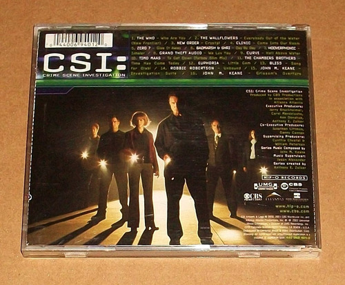 Csi: Crime Scene Investigation The Soundtrack Cd The Who