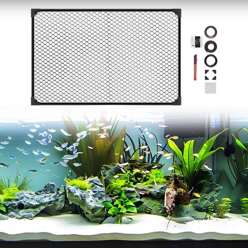 Tapa Magnética Para Acuario, Cubierta De Red 40cm X 23cm