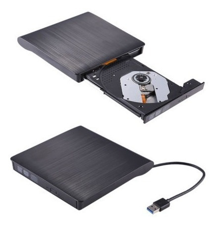 Imagen 2 de 5 de Usb 3.0 Cd Externo Slim Dvd Writer Unidad Quemador Lector Re