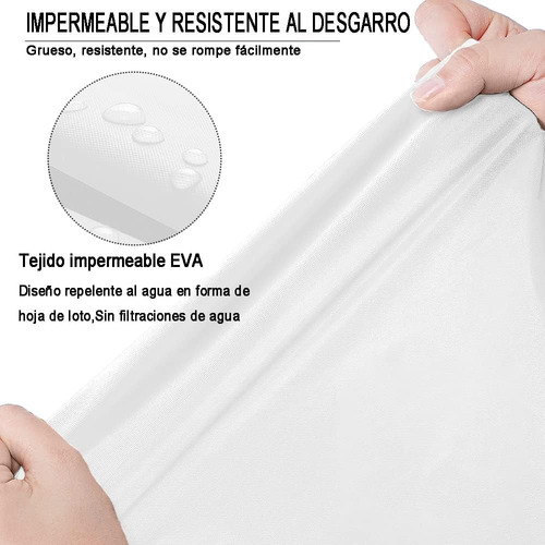 2 Pcs Impermeable Adulto Impermeable Multifuncional