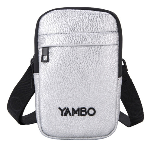 Mini Cartera Yambo Phone Bag Color Silver