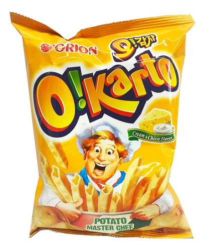 Orion O!karto Sabor Crema Y Queso 50g