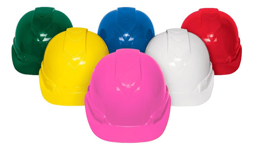 Casco De Seguridad Con Arnes Obra Construccion Trabajo Color Blanco