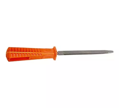 Lima triangular para machete 4 pulg