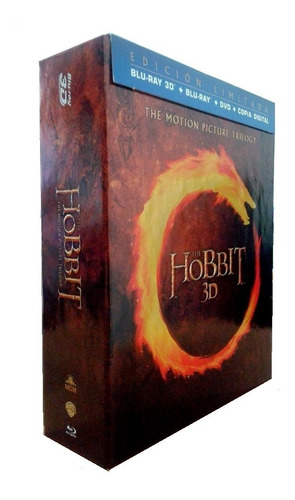 Trilogia El Hobbit Bluray 3d + Blu-ray + Dvd + Cd