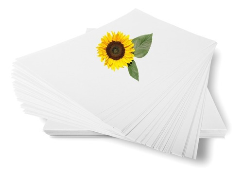 Papel Fotográfico Adesivo A4 Glossy 115g 100 Fls Masterprint Cor Branco